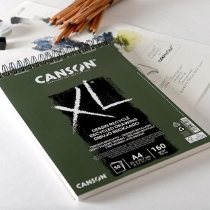 Canson XL espiral Bloc de dibujo 90 gms A4 – 16.5 x 11.75/297 x 420 mm-  120 hojas