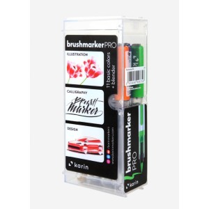 Karin Brushmarker PRO MiniBox Set of 26 Colors & Blender