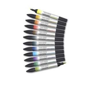 Set 6 Rotuladores Winsor&Newton Promarker Acuarela Tonos Bosque