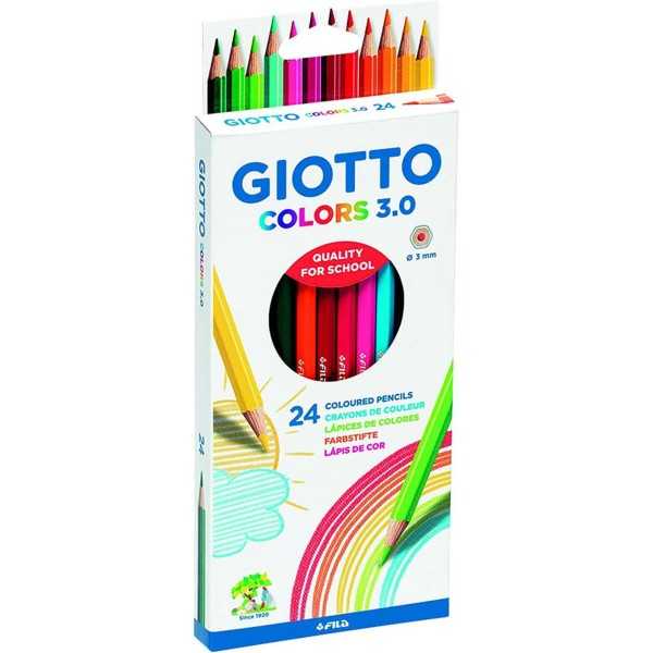 GIOTTO Colors 3.0 Set 24 coloured pencils