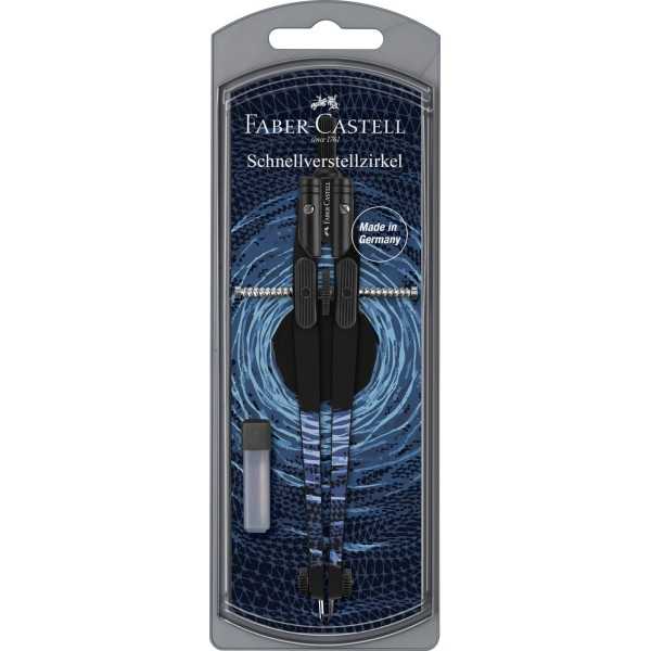 Faber-Castell Shiny Twist Quick Adjusting Compasses