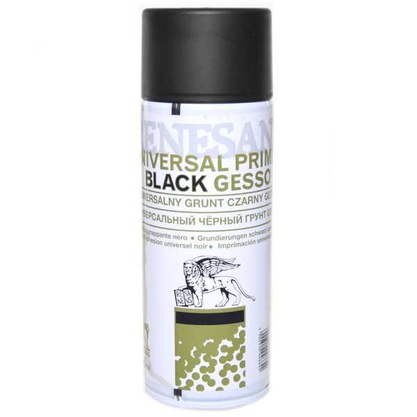 Imprimación en Spray Renesans 400ml. Color Negro