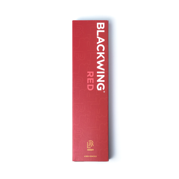 Blackwing RED - Set de 4 Lápices