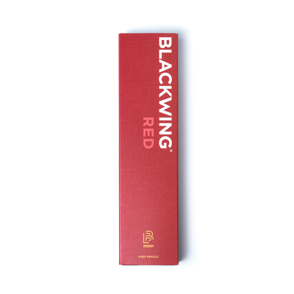 Blackwing RED - Set of 4 Pencils