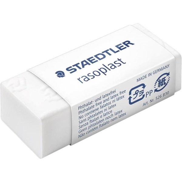 Goma de Borrar Staedtler Rasoplast 43x19x13mm.