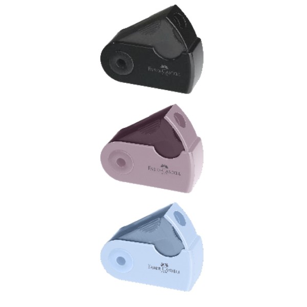 Faber Castell Sleeve Mini Sharpeners Assorted Colours