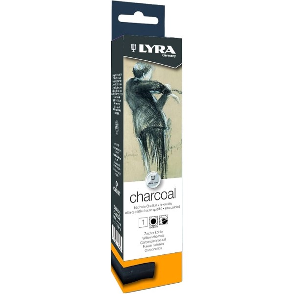 Box of 1 pcs. of Lyra Charcoal Extra Thick "Chunky" (7-9mm.)