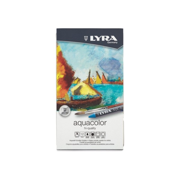 Lyra Acuacolor Estuche Metal 12 Uds