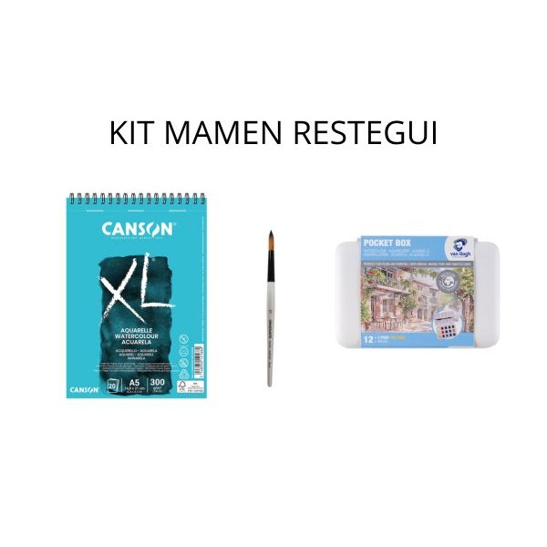 Mamen Restegui Kit Acuarela