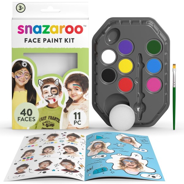 Snazaroo Kit de Pintura Facial "Arcoiris"