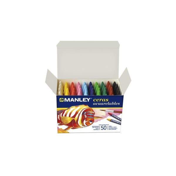 MANLEY WATERCOLOUR CRAYON BOX