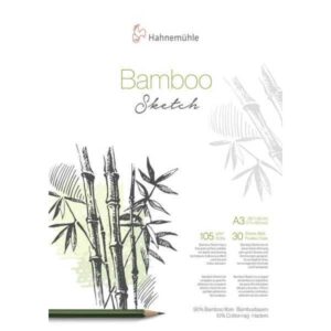 Bloc de Dibujo Hahnemuhle Bamboo Sketch 30 hojas 105gr/m - A3
