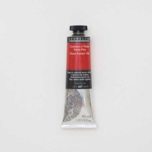 OLEO SENNELIER Extrafino - Tubo 40ml. · Rojo Cadmio Medio Legitimo. s6 607
