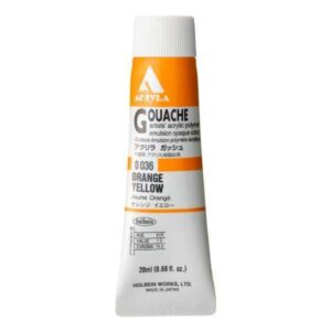 HOLBEIN ACRYLA GOUACHE - Tubo 20ml. · ORANGE YELLOW