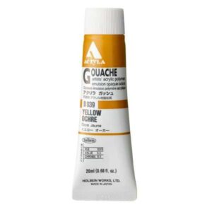 HOLBEIN ACRYLA GOUACHE - Tubo 20ml. · YELLOW OCHRE