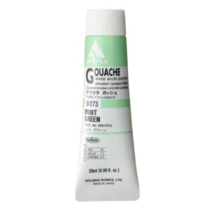 HOLBEIN ACRYLA GOUACHE - Tubo 20ml. · MINT GREEN
