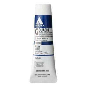 HOLBEIN ACRYLA GOUACHE - Tubo 20ml. · NAVY BLUE