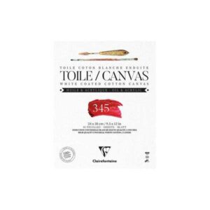 Clairefontaine Bloc Tela Flor de Lys 100% Algodon - 24x30cm.