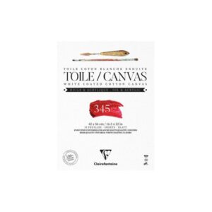 Clairefontaine Bloc Tela Flor de Lys 100% Algodon - 42x56cm.
