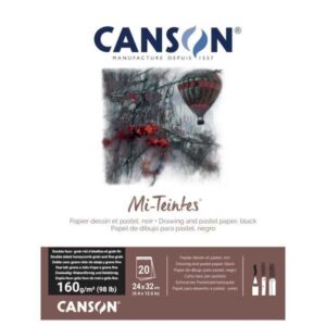 Bloc CANSON Mi Teintes 160gr. - 24x32cm. · NEGRO