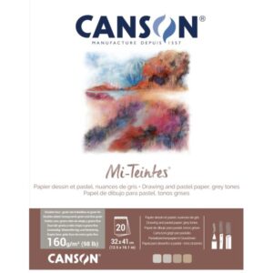 Bloc CANSON Mi Teintes 160gr. - 32X41cm. · TONOS GRISES