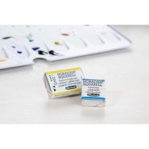 Acuarela SCHMINCKE HORADAM Pastilla - 1/2 Godet · BLANCO TITANIO OPACO 101