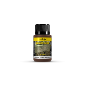 WEATHERING EFFECTS VALLEJO 40ml. - 73805 Salpicaduras Barro Marrón