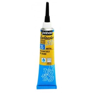Setacolor 3D Pebeo 20ml. - ORO AMARILLO