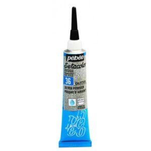 Setacolor 3D Pebeo 20ml. - POLVO DE PLATA