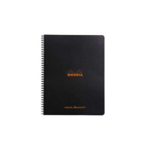 Rhodia Classic Cuaderno Espiral 80 Hojas 80gr. - NEGRO · A4+ · PUNTOS