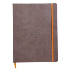 RHODIA Libreta Rhodiarama Tapa Flexible - 19X25CM. · CHOCOLAT
