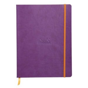 RHODIA Libreta Rhodiarama Tapa Flexible - 19X25CM. · VIOLET