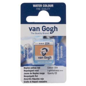 Acuarela VAN GOGH Media Godet - 1/2 Godet · AMARILLO NAPOLES ROJIZO 224