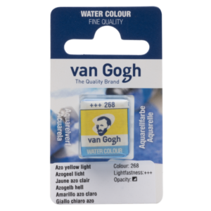 Acuarela VAN GOGH Media Godet - 1/2 Godet · AMARILLO AZO CLARO 268
