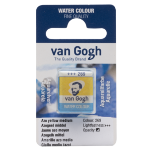 Acuarela VAN GOGH Media Godet - 1/2 Godet · AMARILLO AZO MEDIO 269