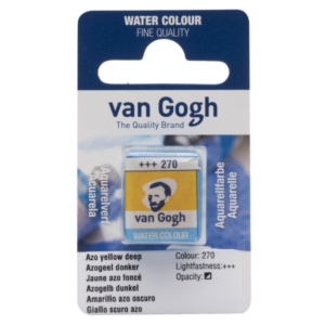 Acuarela VAN GOGH Media Godet - 1/2 Godet · AMARILLO AZO OSC. 270