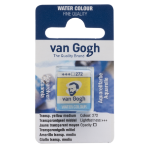 Acuarela VAN GOGH Media Godet - 1/2 Godet · AMARILLO TRANSP. MEDIO 272