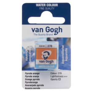 Acuarela VAN GOGH Media Godet - 1/2 Godet · ANARANJADO PYRROLE 278