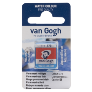 Acuarela VAN GOGH Media Godet - 1/2 Godet · ROJO PERM. CLARO 370
