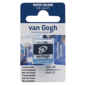 Acuarela VAN GOGH Media Godet - 1/2 Godet · AZUL PRUSIA 508