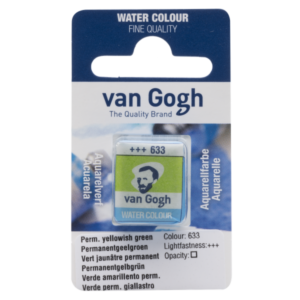 Acuarela VAN GOGH Media Godet - 1/2 Godet · VERDE AMARILLO PERM. 633