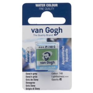 Acuarela VAN GOGH Media Godet - 1/2 Godet · GRIS DAVY 748