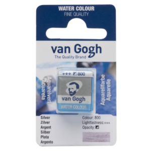 Acuarela VAN GOGH Media Godet - 1/2 Godet · PLATA 800
