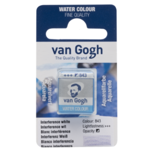 Acuarela VAN GOGH Media Godet - 1/2 Godet · BLANCO INTERFERENCIA 843