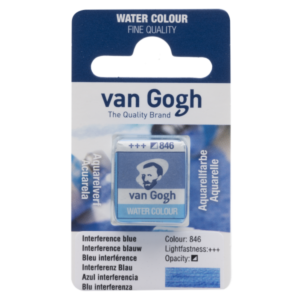 Acuarela VAN GOGH Media Godet - 1/2 Godet · AZUL INTERFERENCIA 846