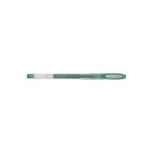Boligrafo Gel UNIBALL. Verde Noble Metal