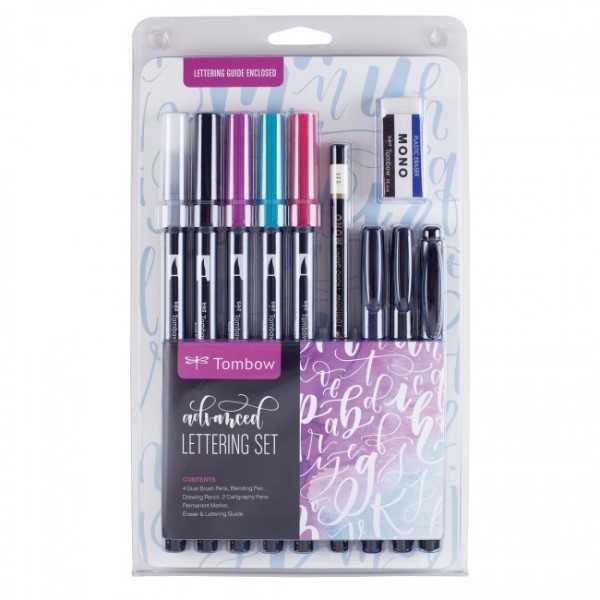 Rotuladores TOMBOW Set Lettering Avanzado.