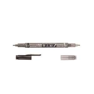 Tombow fudenosuke Gris/ Negro Doble Punta