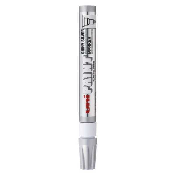 Rotulador Uni Paint Plata. Base de Aceite Color