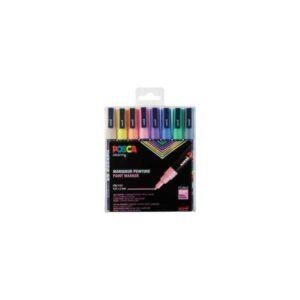 Rotuladores POSCA PC3M 8 Colores Purpurina